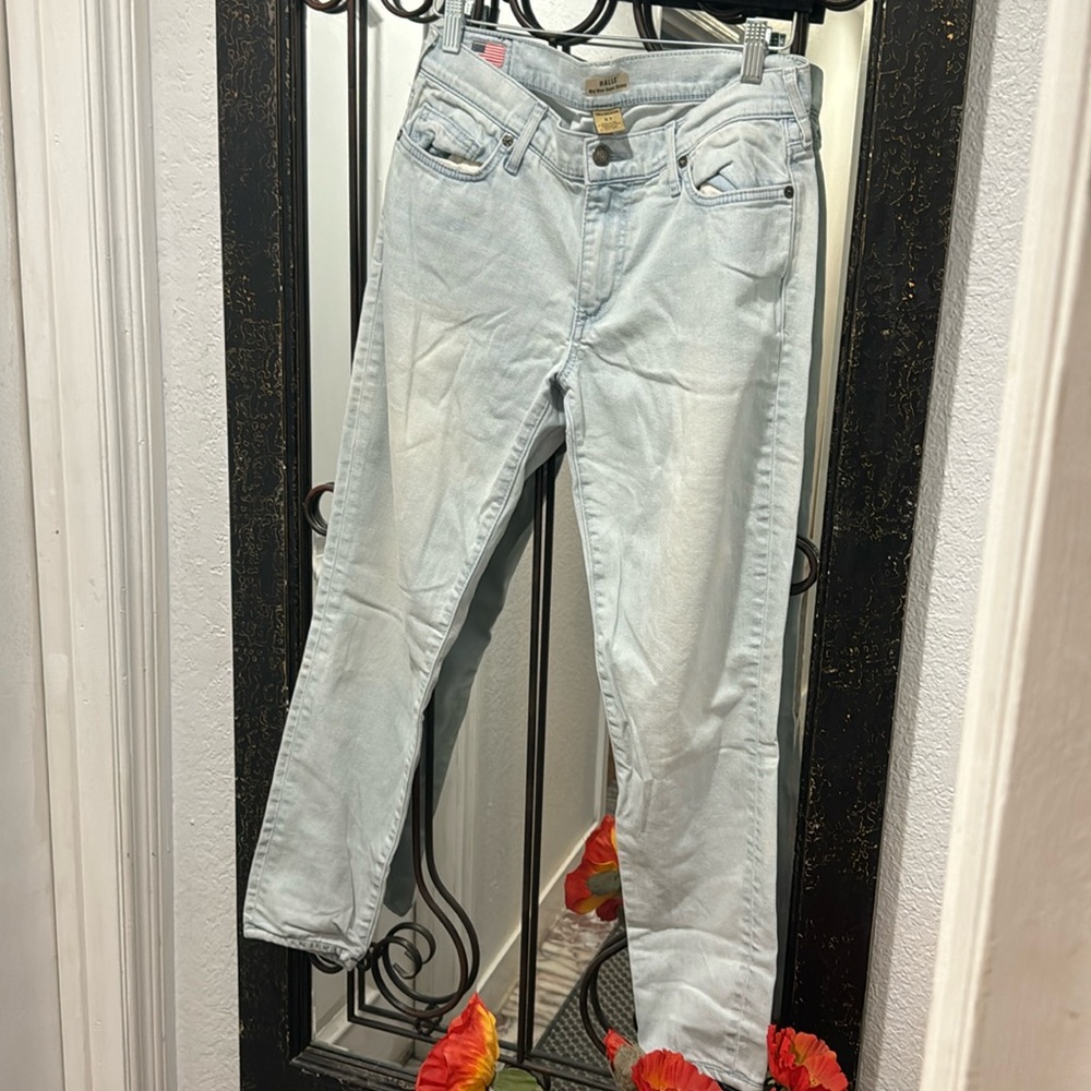 TRUE religion Halle Mid Rise Super Skinny Jeans 27